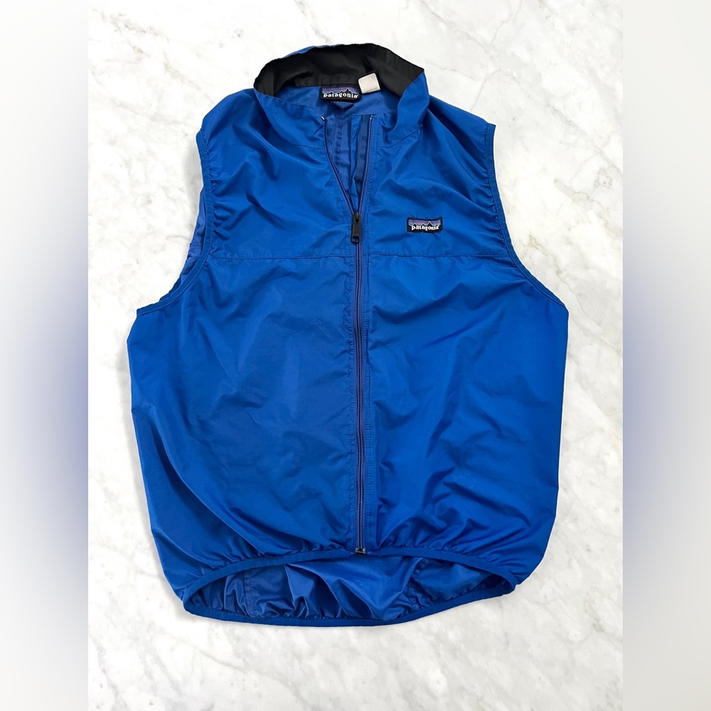 PATAGONIA Velocity Vest Shell Windbreaker Jacket - Blue - Men’s Size Small